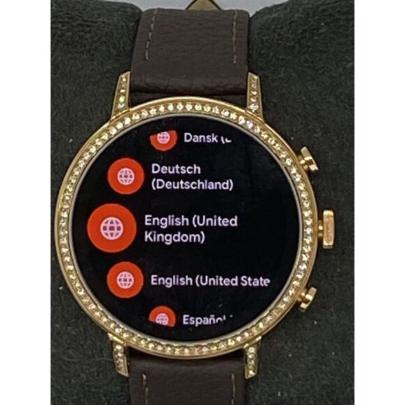 Fossil Gen 4 Authentic Digital Dial Smart Watch Custom Band FTW6011 CR147 - Picture 2 of 12